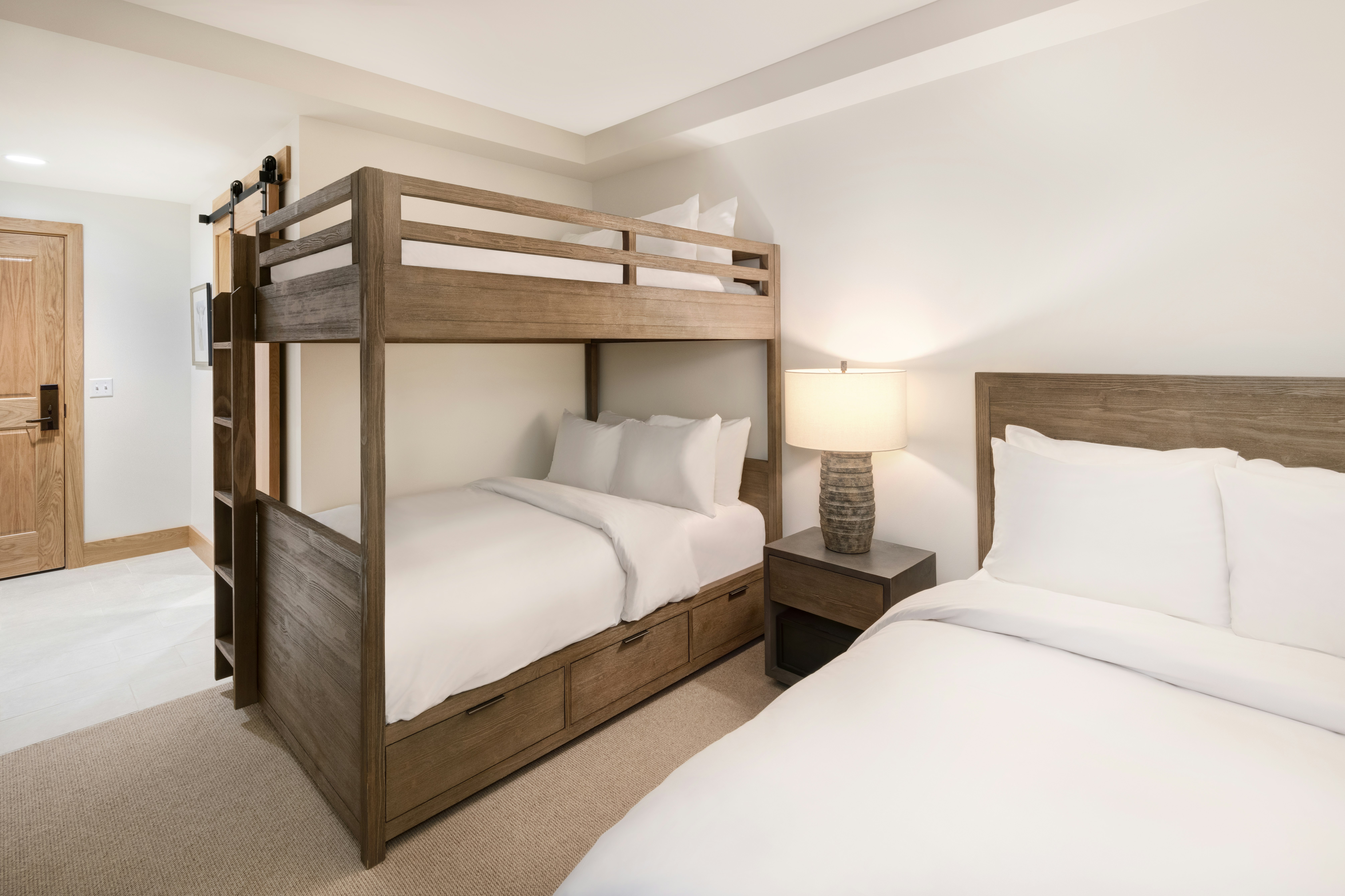 Lift View Bunk with Full Bed - Bedroom