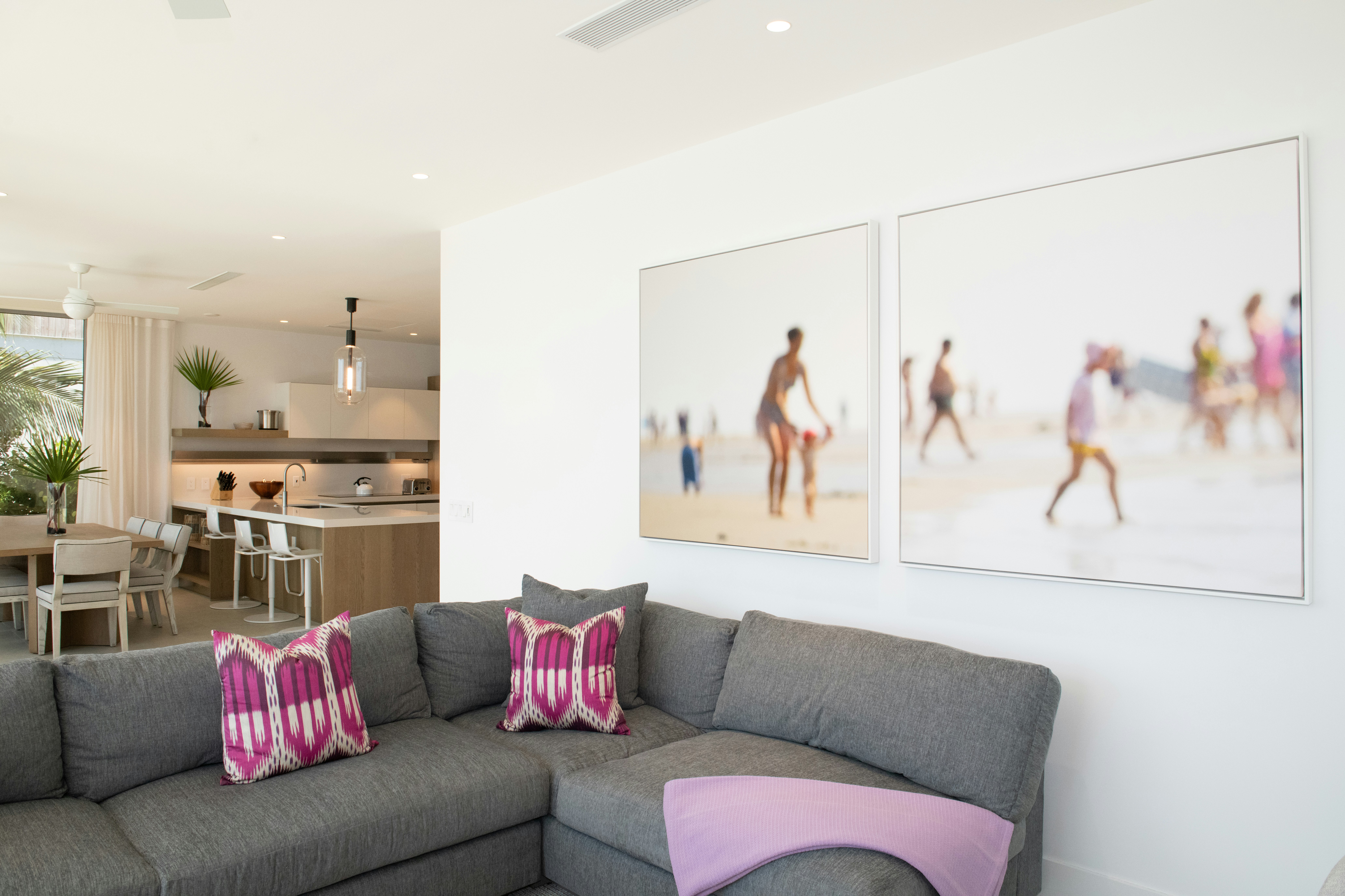 Lagoon Villa - Living Area