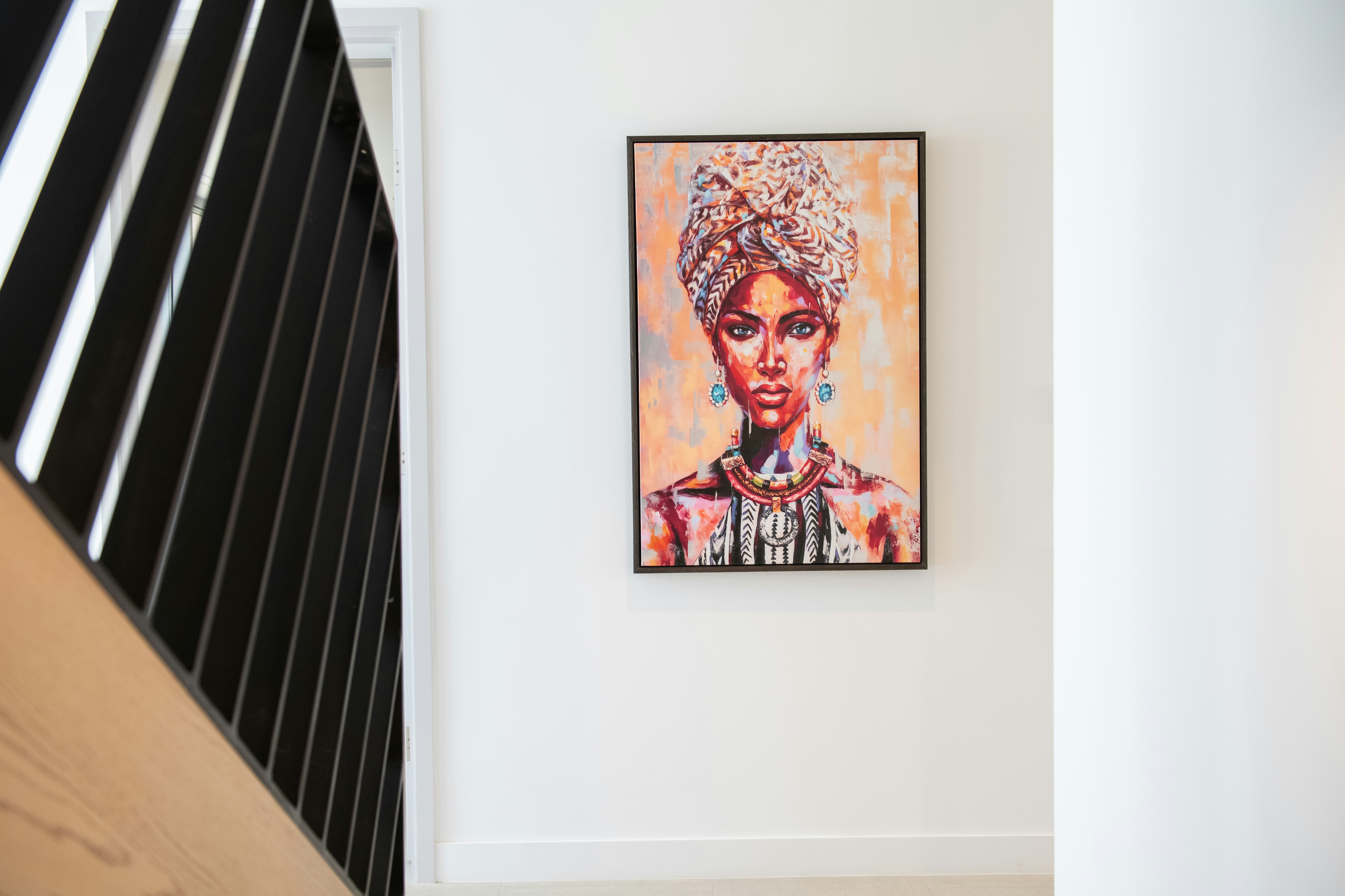 Lagoon Villa - Staircase Artwork