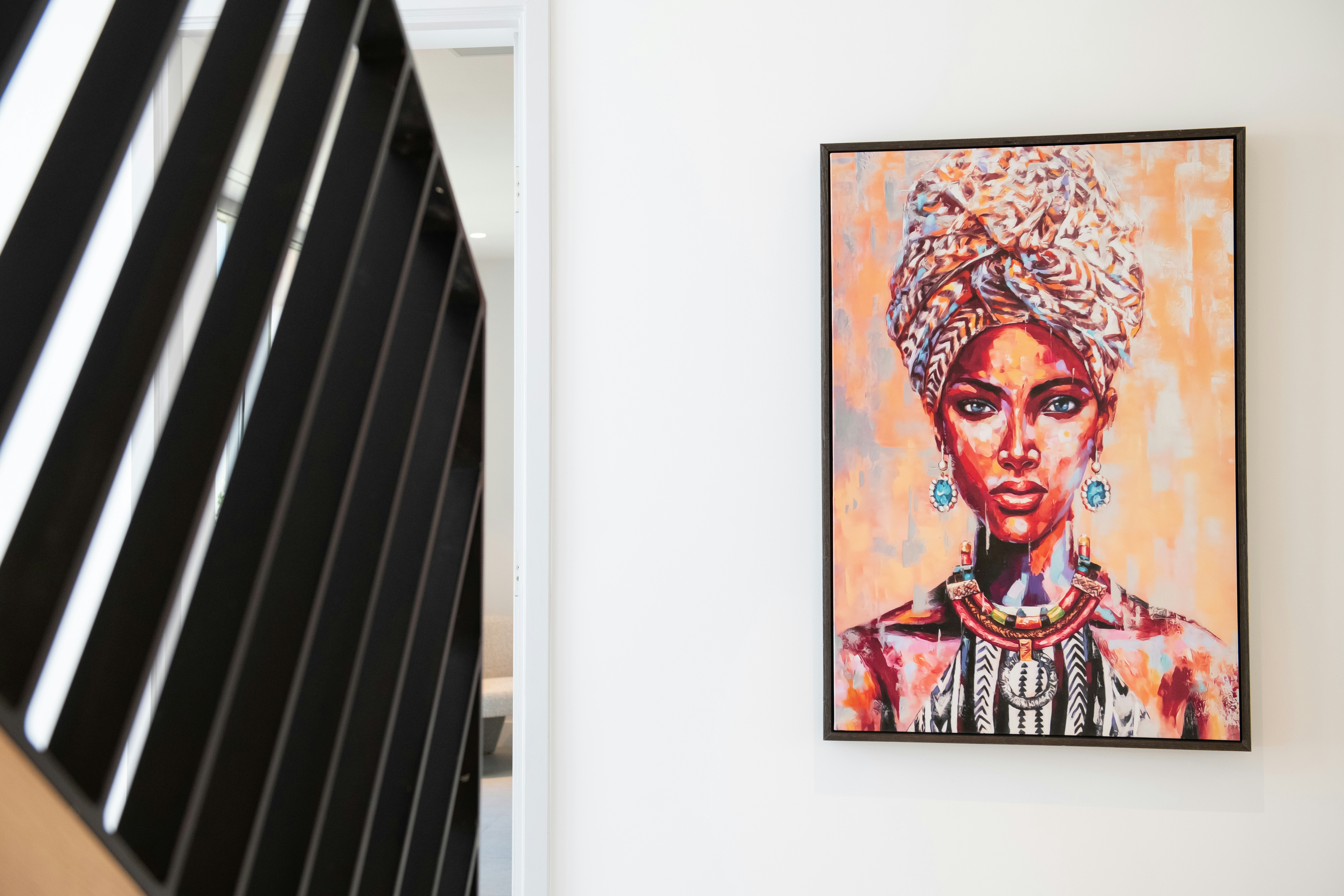 Lagoon Villa - Staircase Artwork