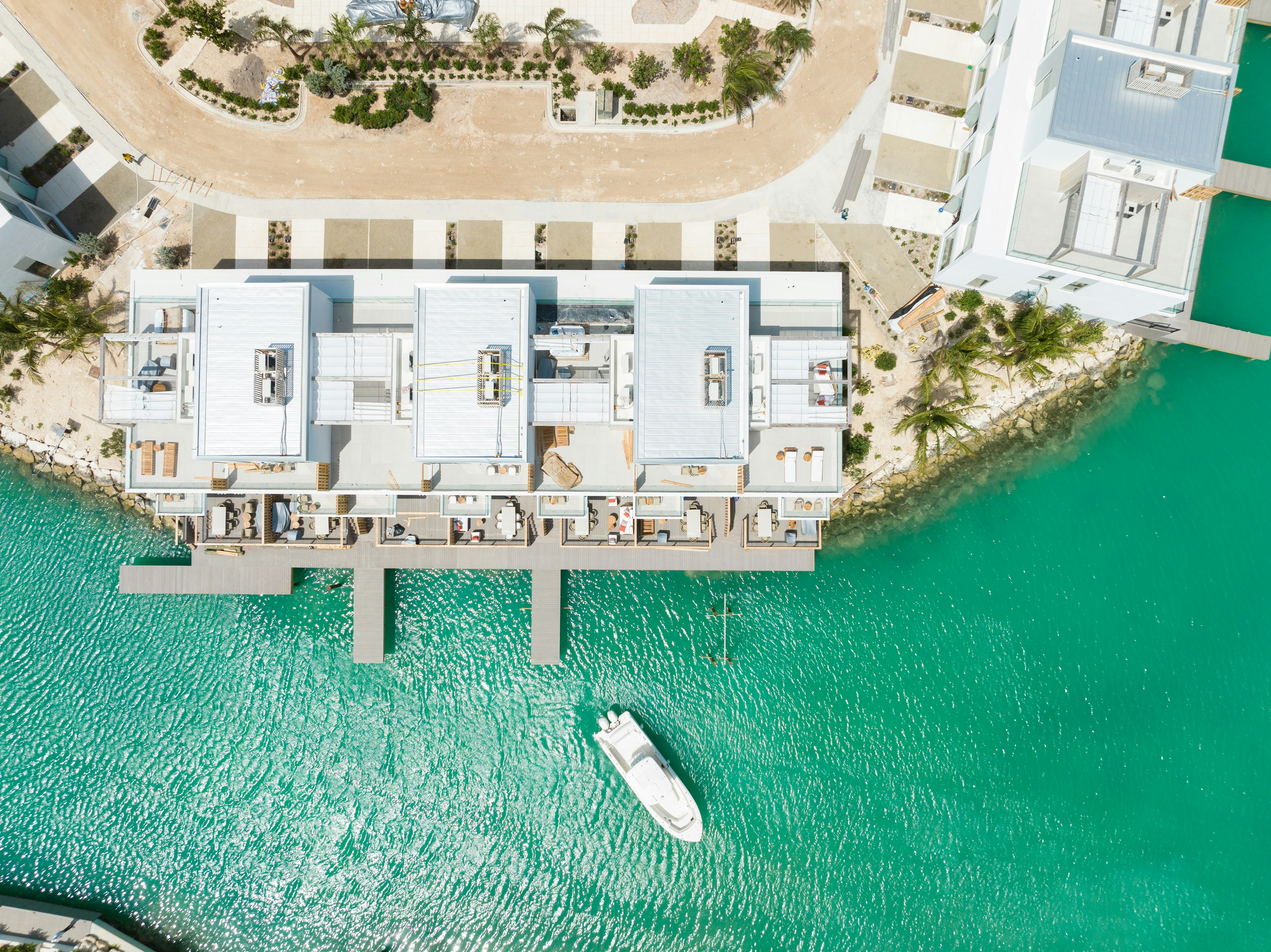 Boat House - Aerial View