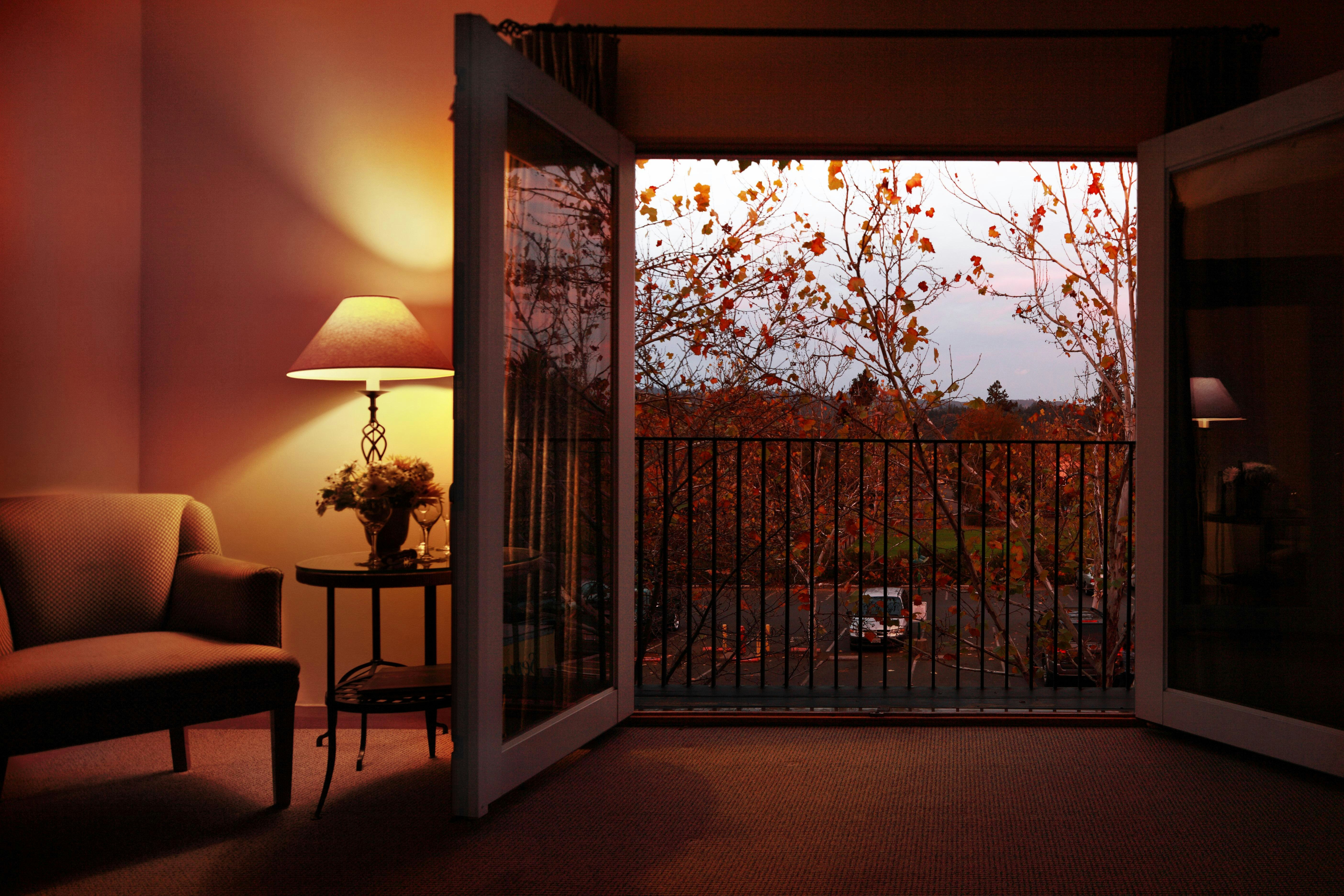 Room View Open Balcony