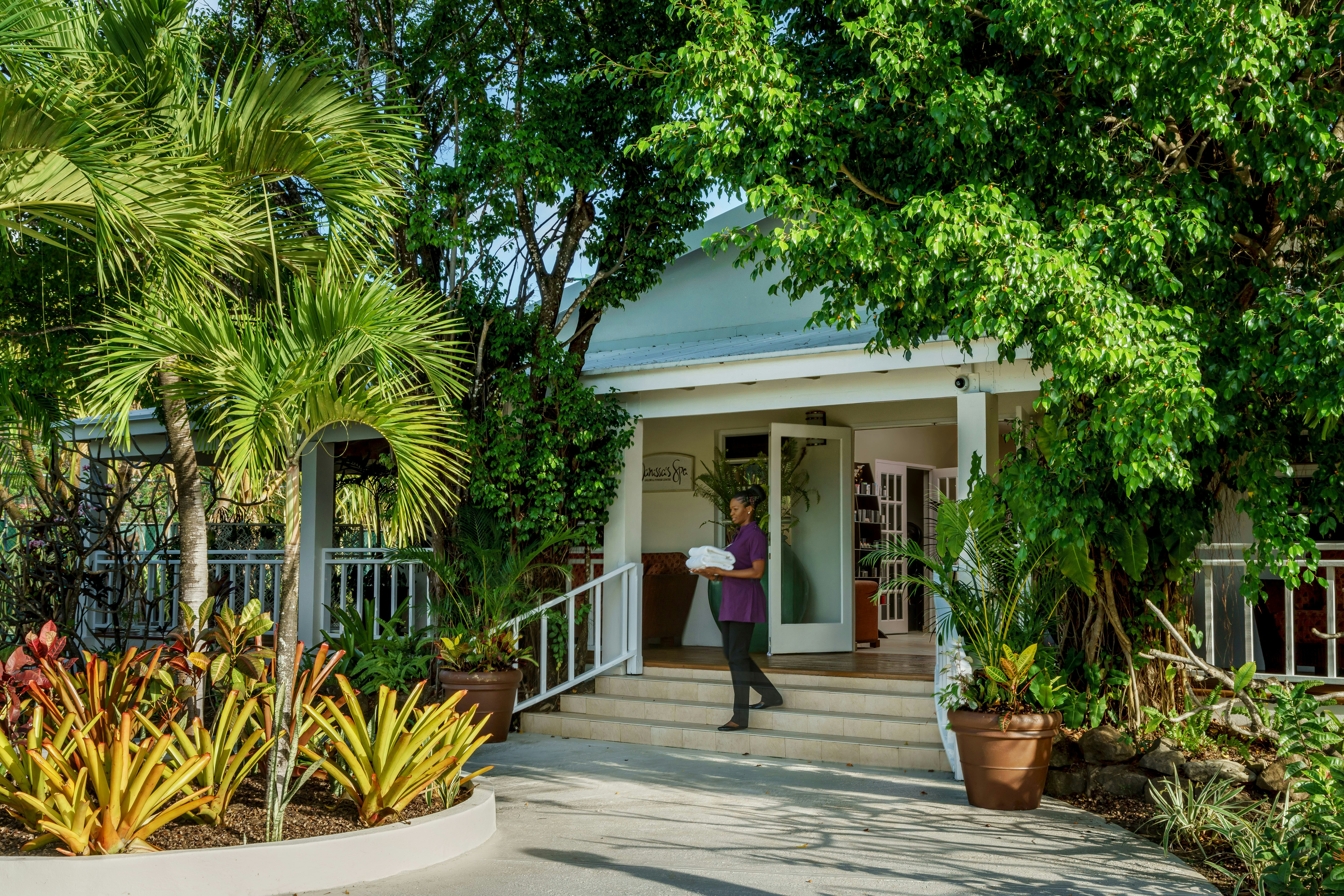 Janissa Spa Entrance