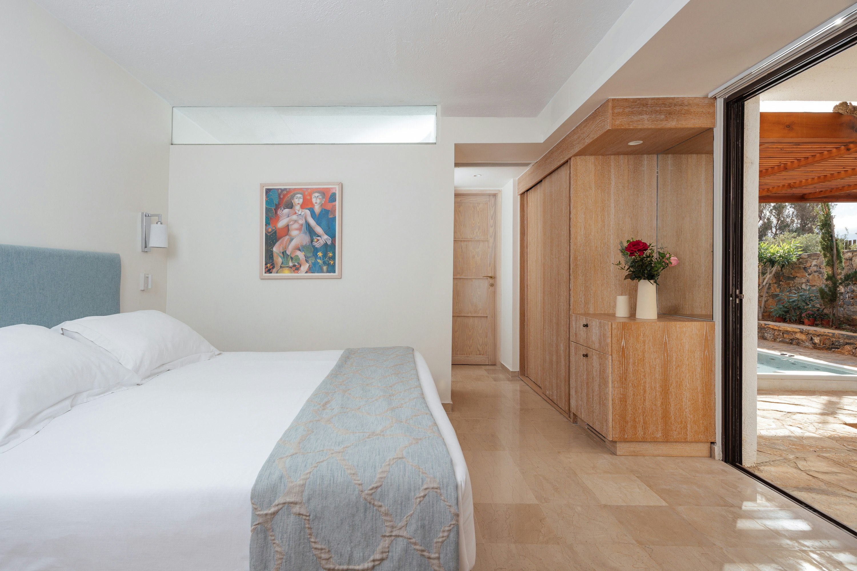 Family Suite 2 Bedroom Outdoor Hot Tub Garden View - Bedroom