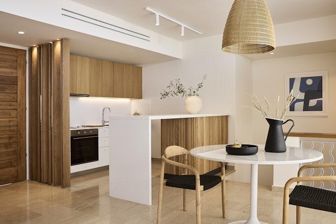 Villa Thalassa 3 Bedrooms Private Pool Seafront - Kitchen