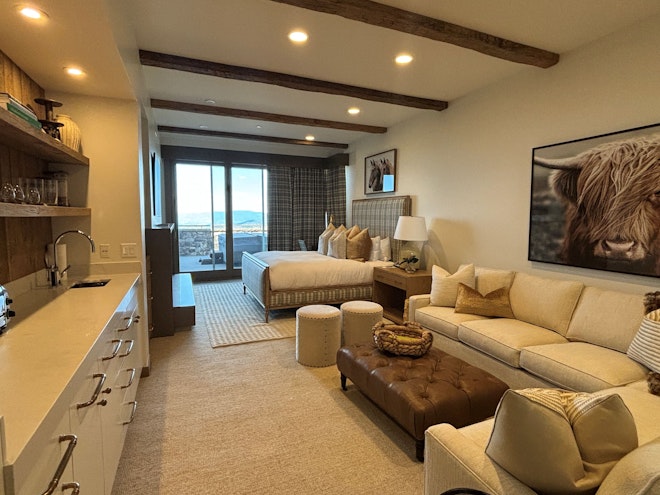 Platinum King Room - Living Area