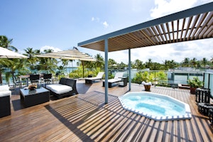 Beachfront Casita Rooftop Terrace