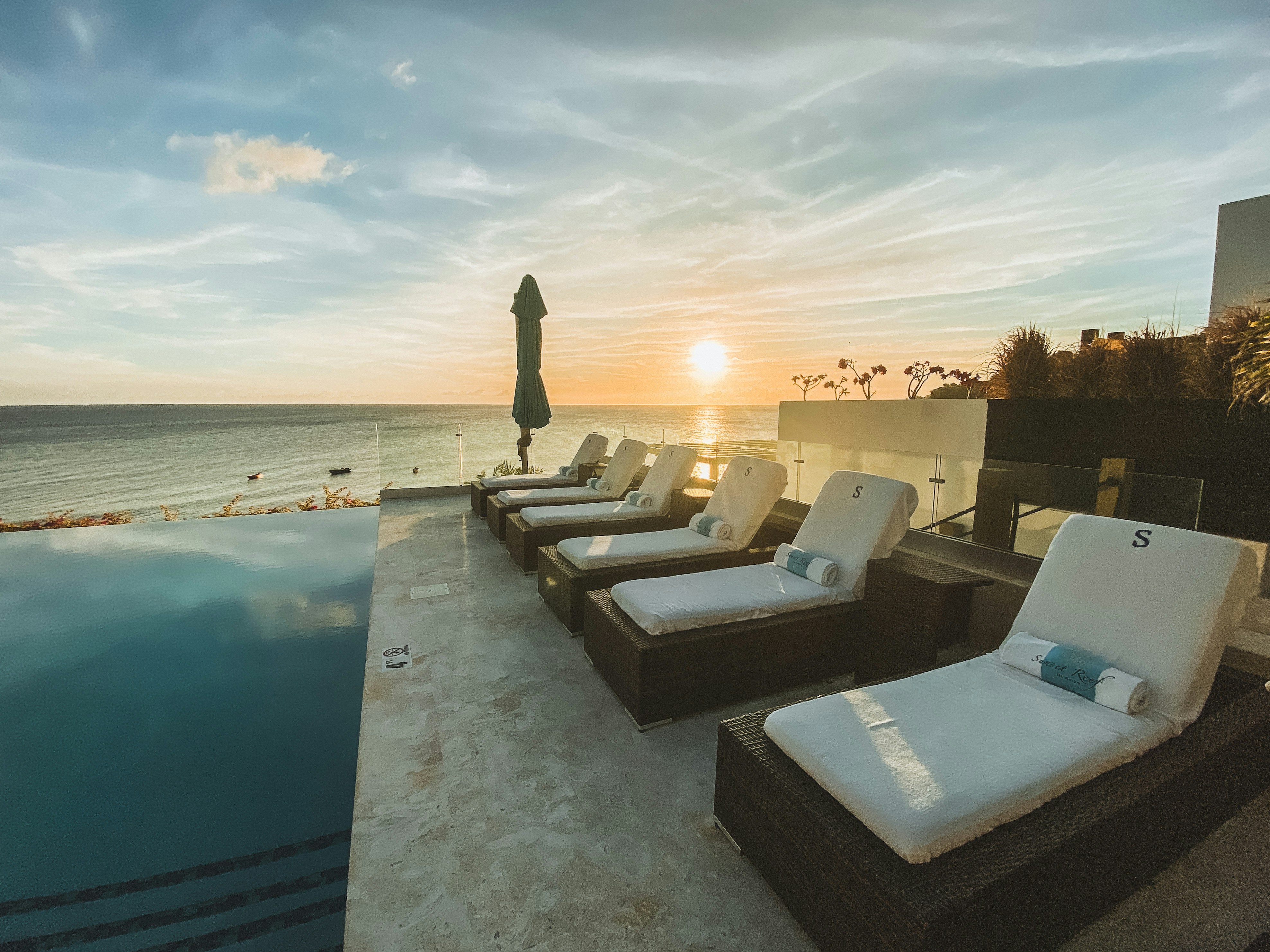 Infinity Pool Sunset