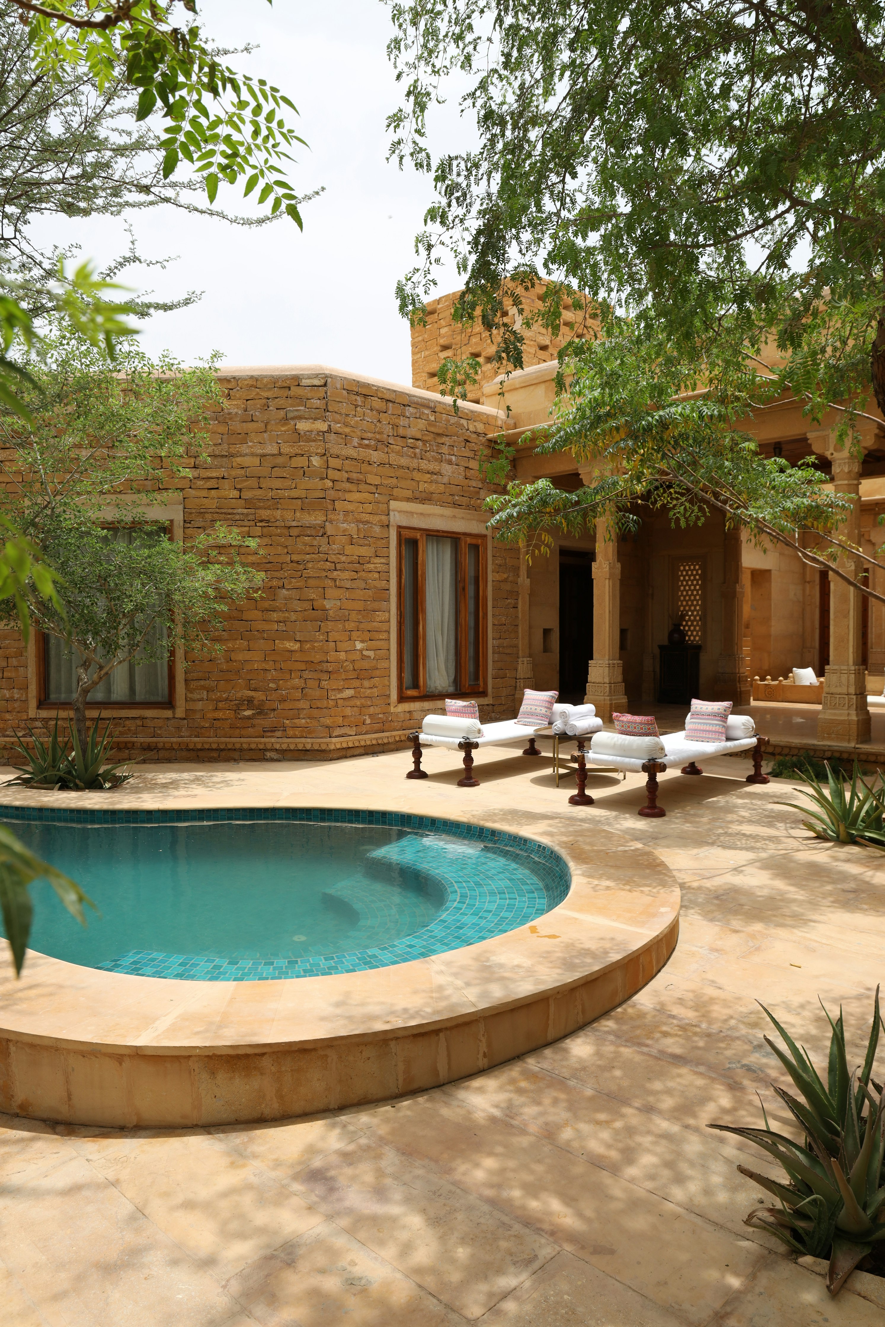 Jaisalmer Haveli Courtyard