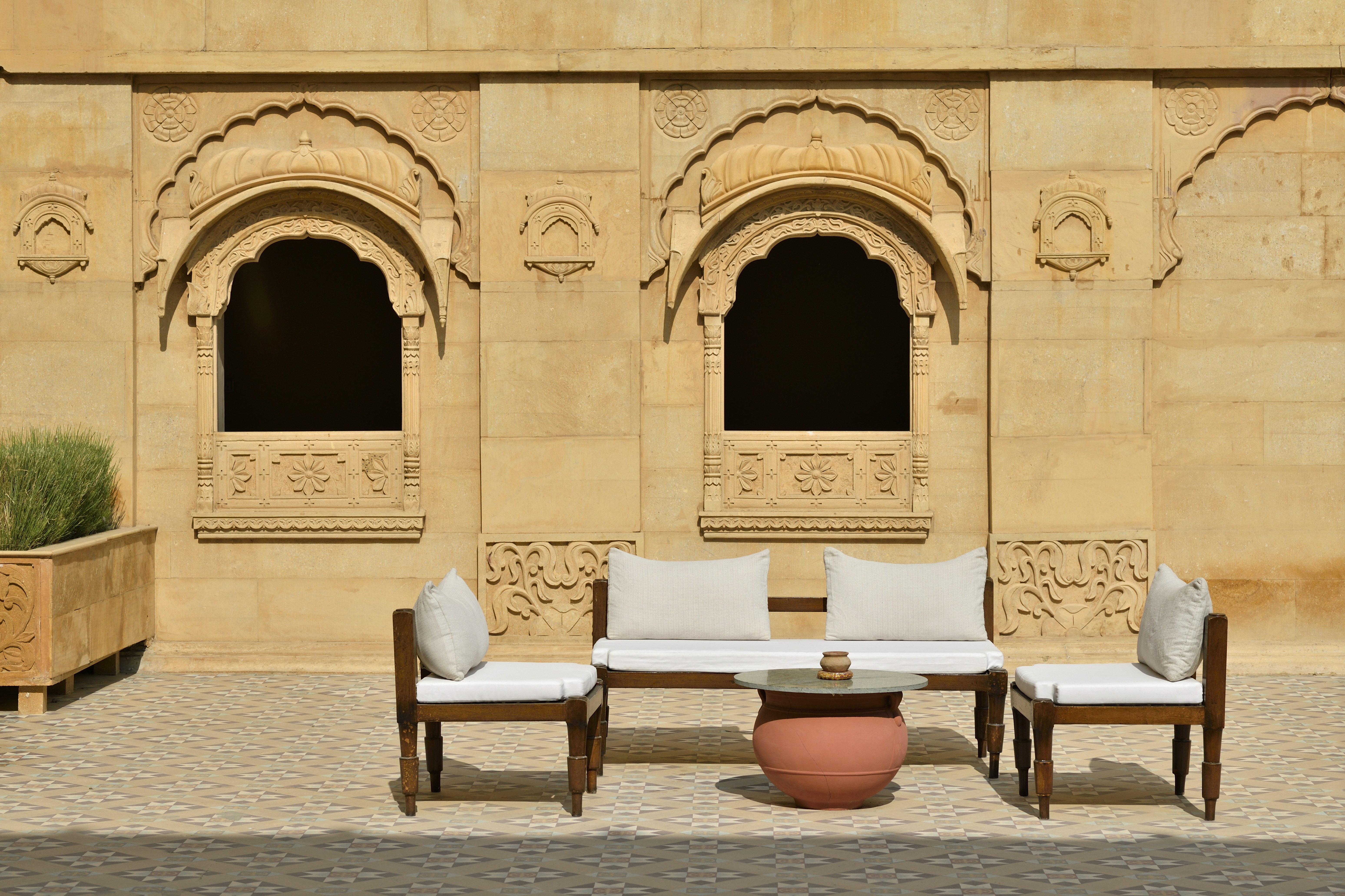 Courtyard Seating