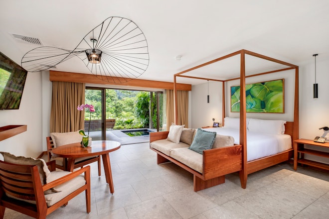 Private Pool Suite - Bedroom