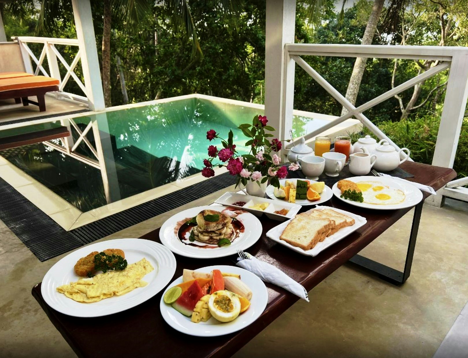 Private Terrace Breakfast