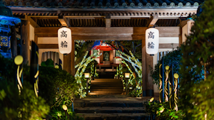Japanese Garden Temple Gate