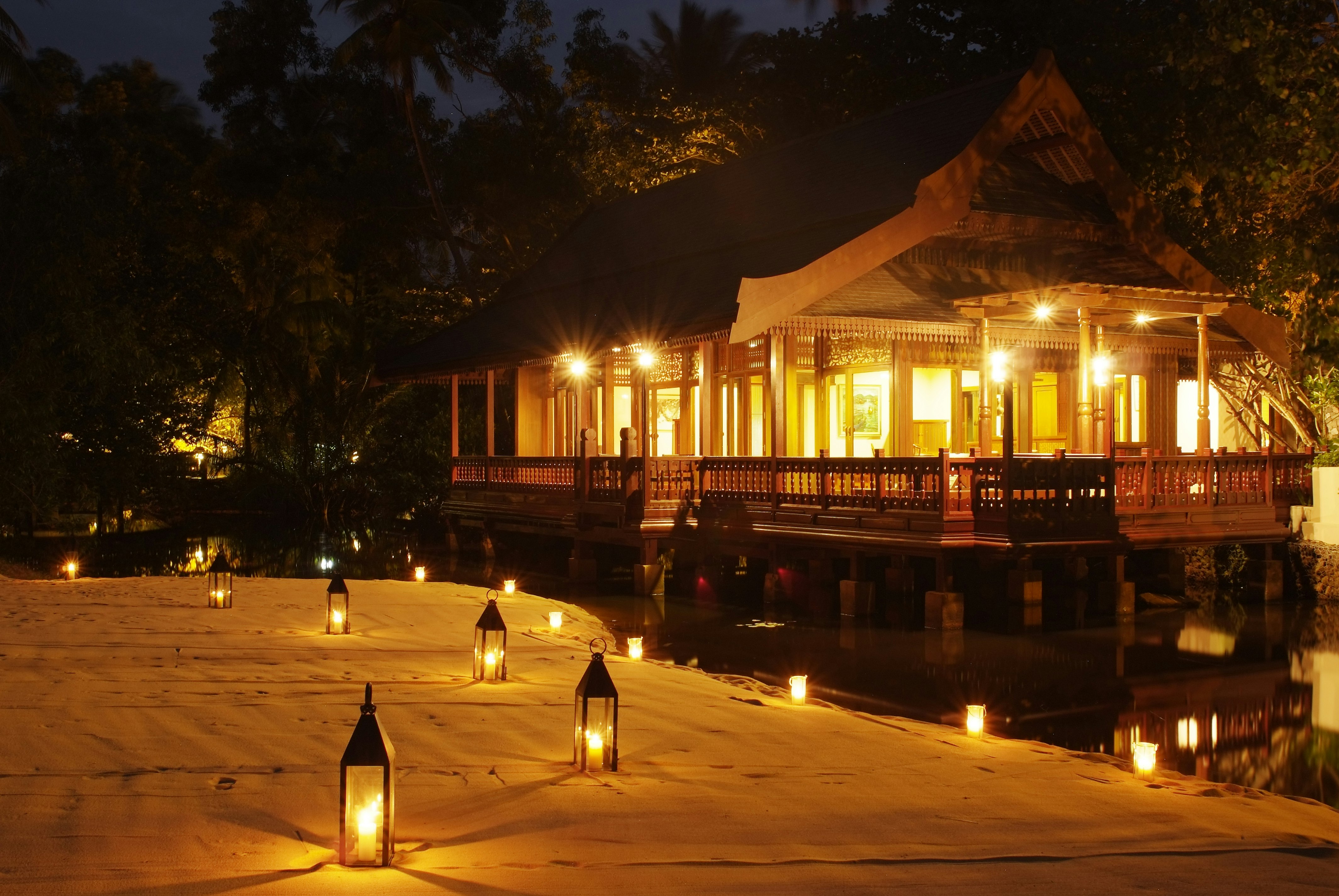 Anjung Room - Evening Exterior