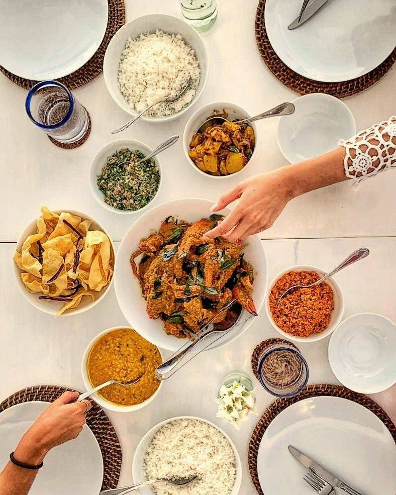 Sri Lankan Rice & Curry