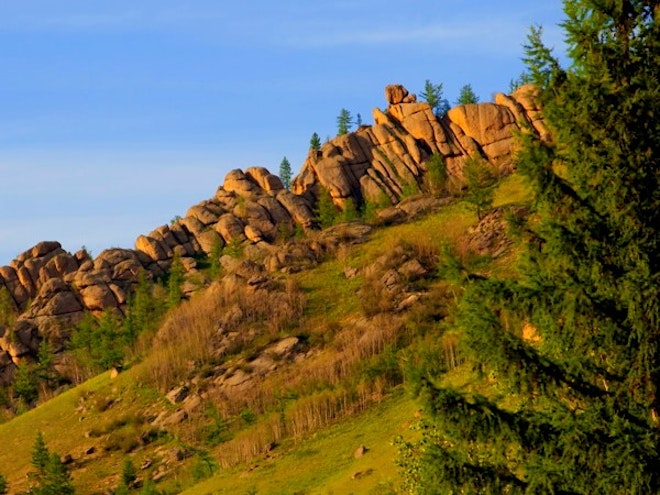 Surrounded By The Terelj Mountains