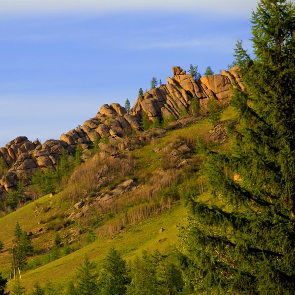 Surrounded by the Terelj Mountains