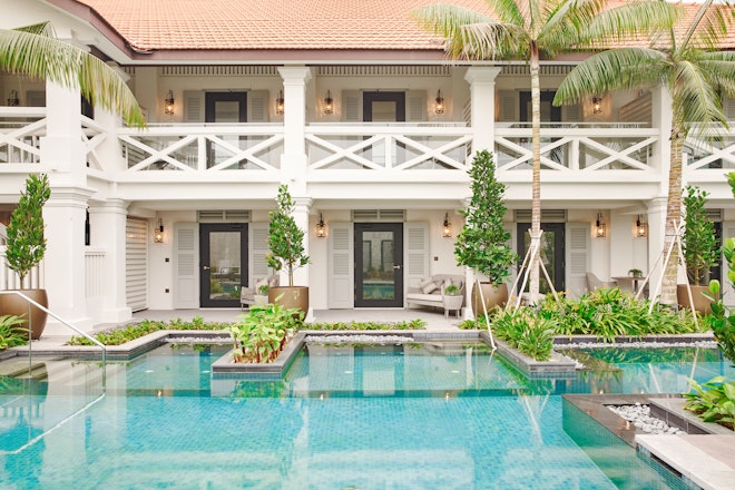 Pool Access Patio