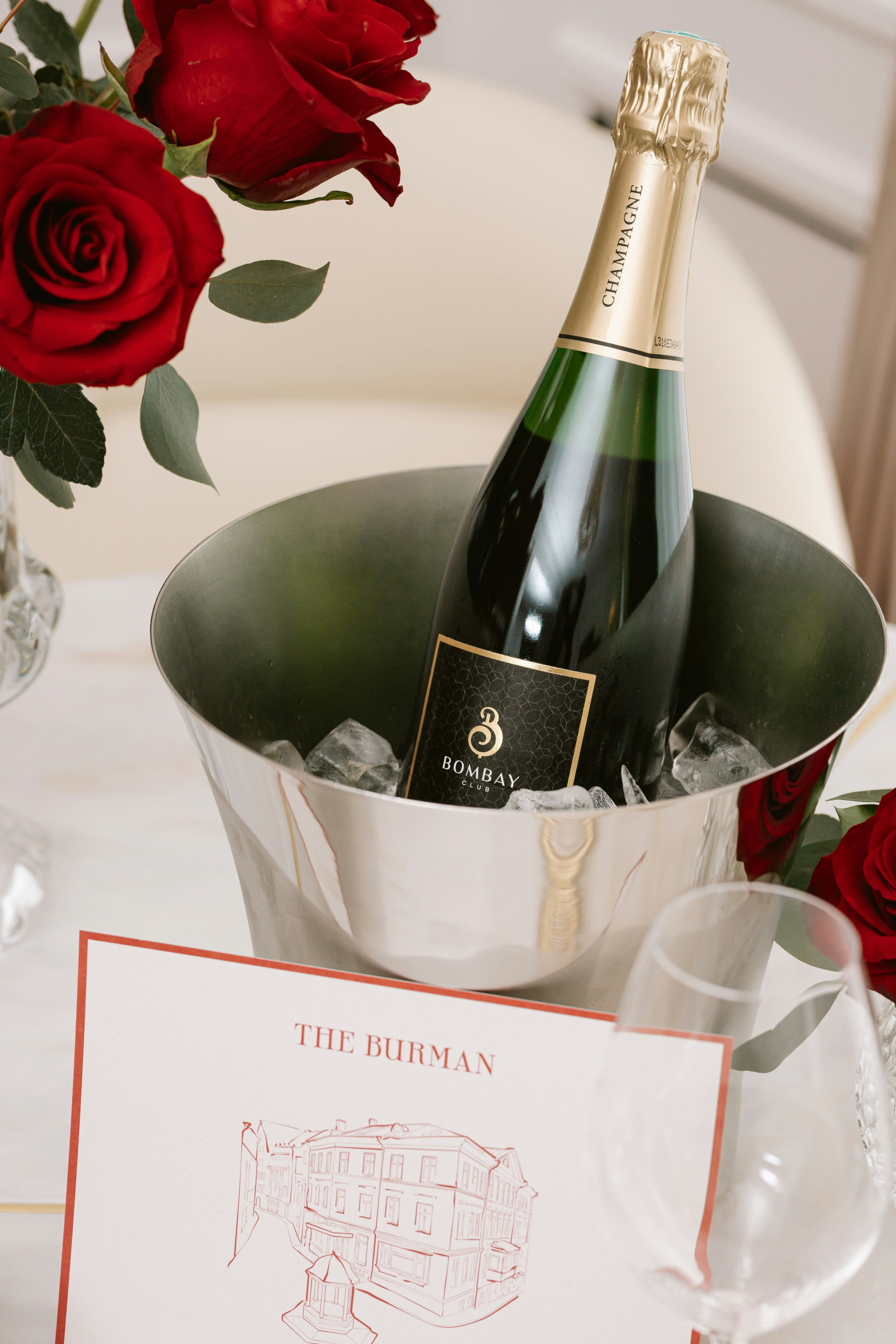 Bottle Of Bombay Champagne