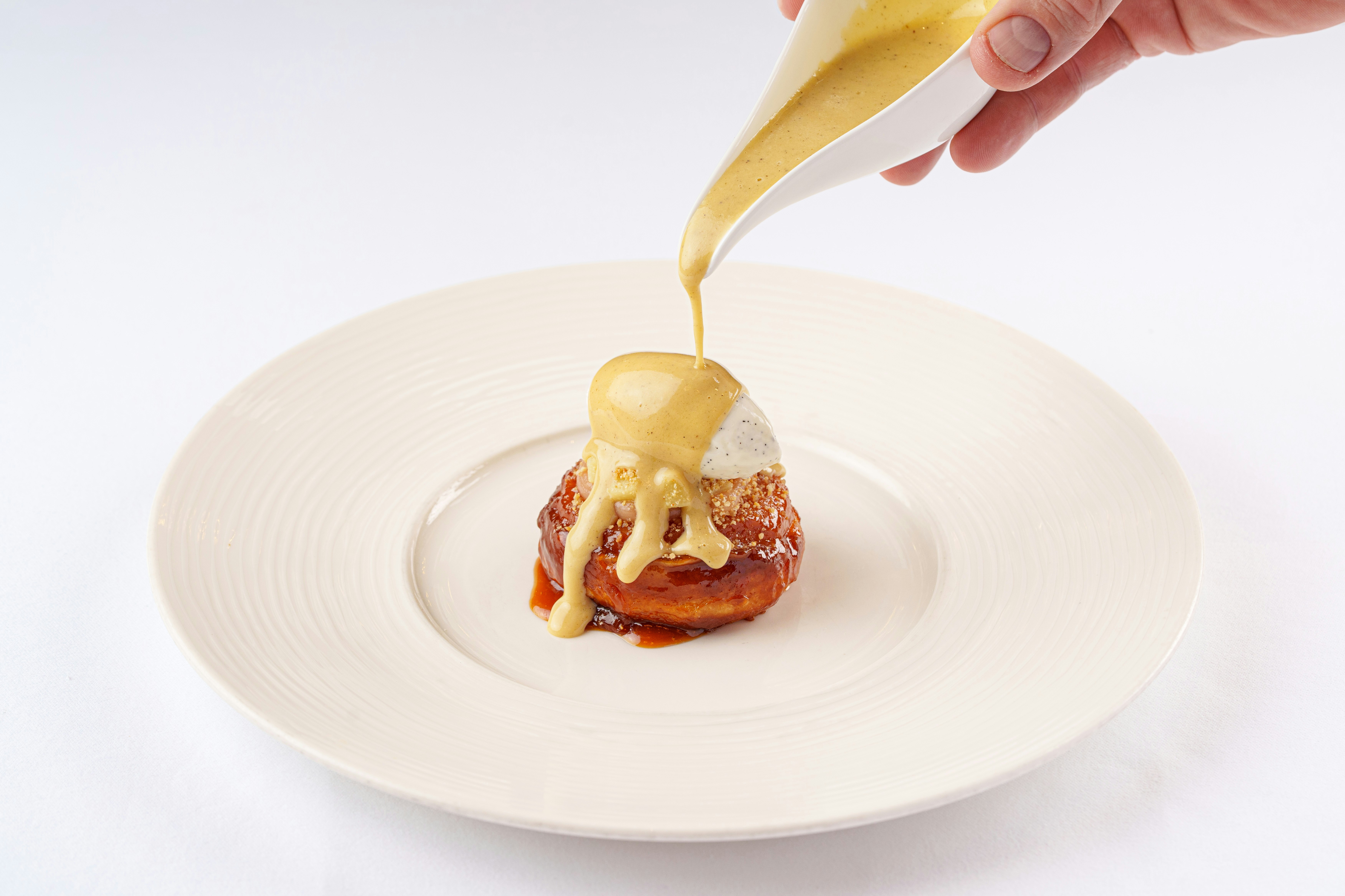 Quince Tatin Vanilla Mascarpone Whiskey