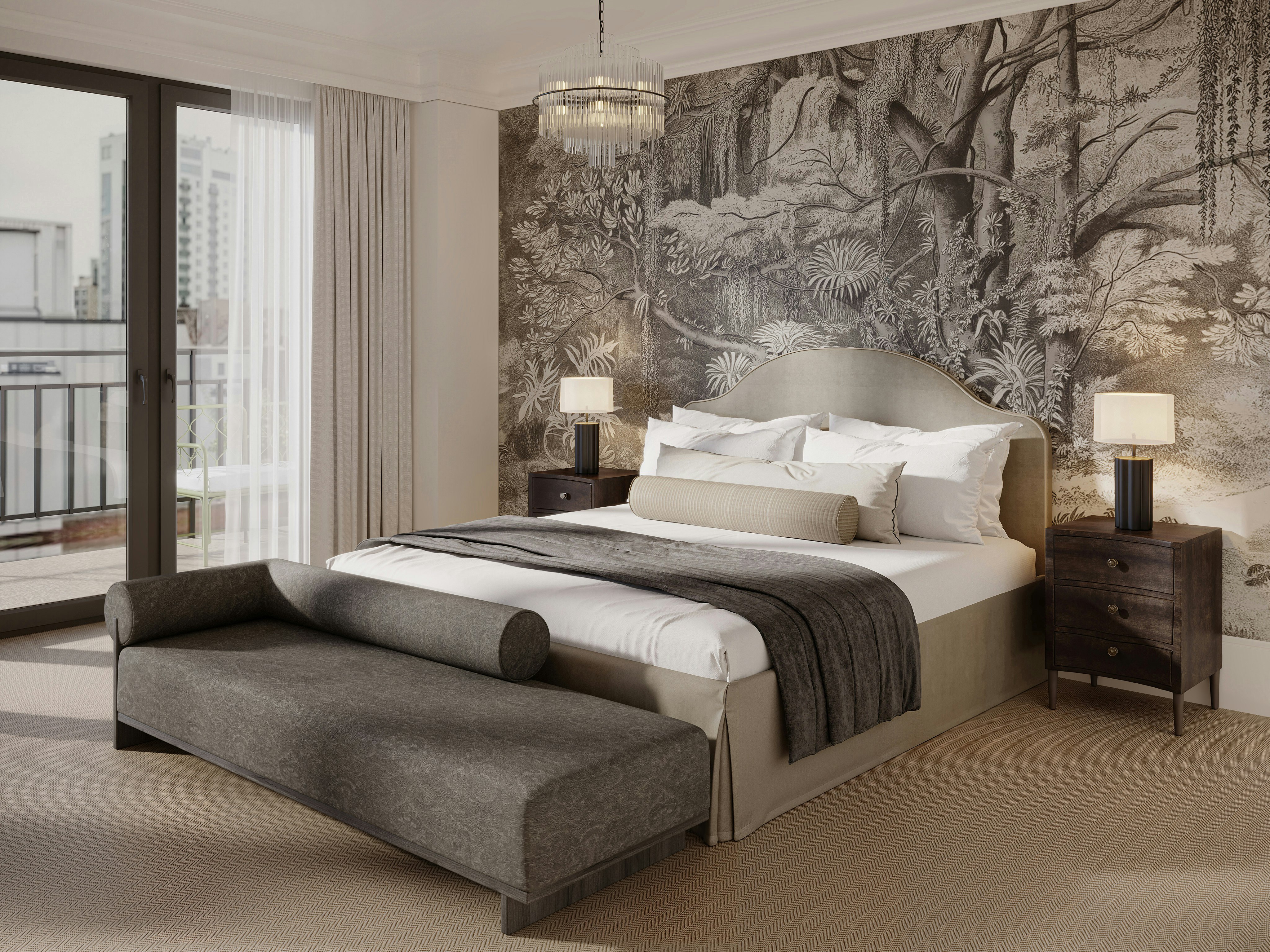 Three Bedroom Penthouse - Master Bedroom