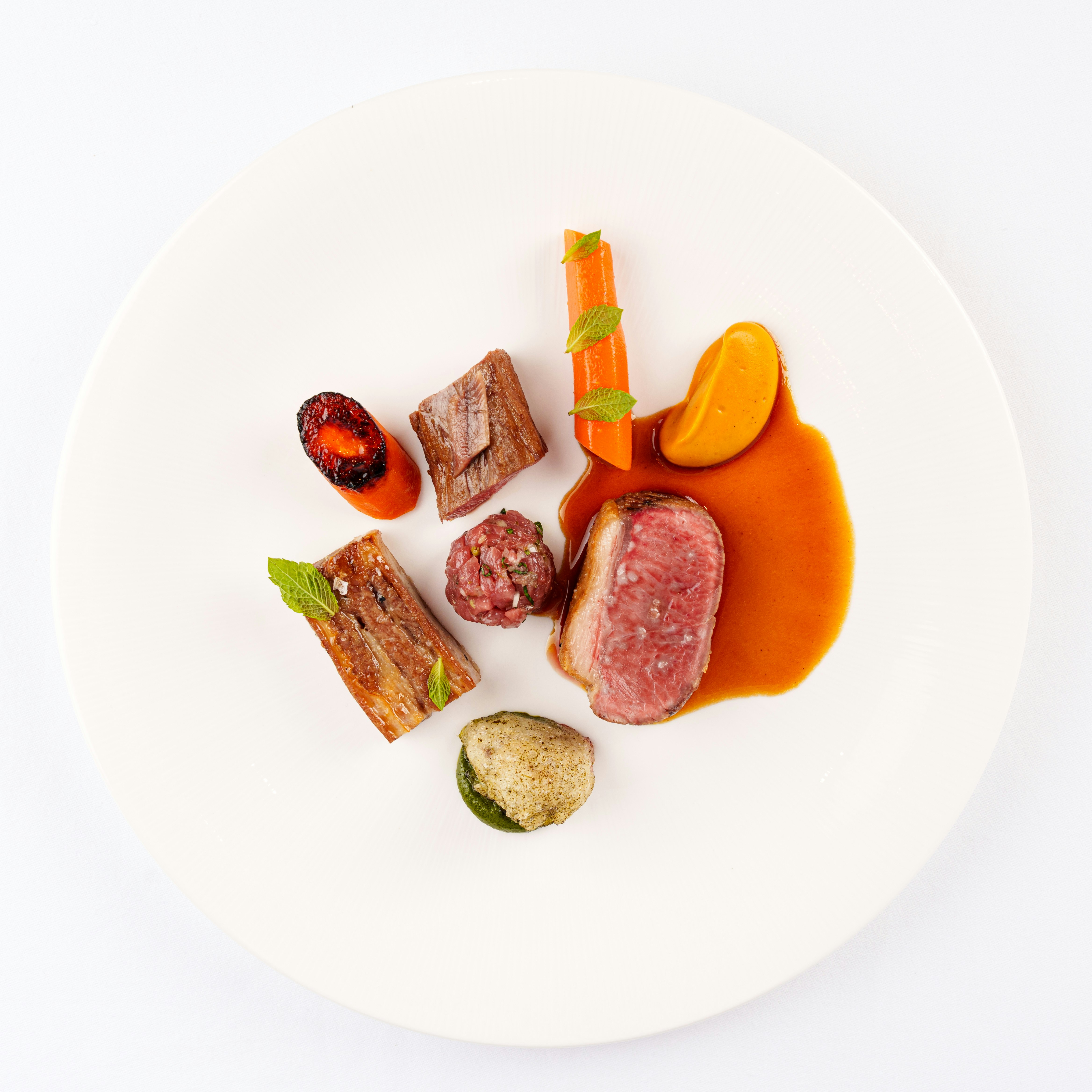 Lamb Carrot Anchovy Mint