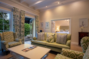 Premier Suite Lounge and Bedroom