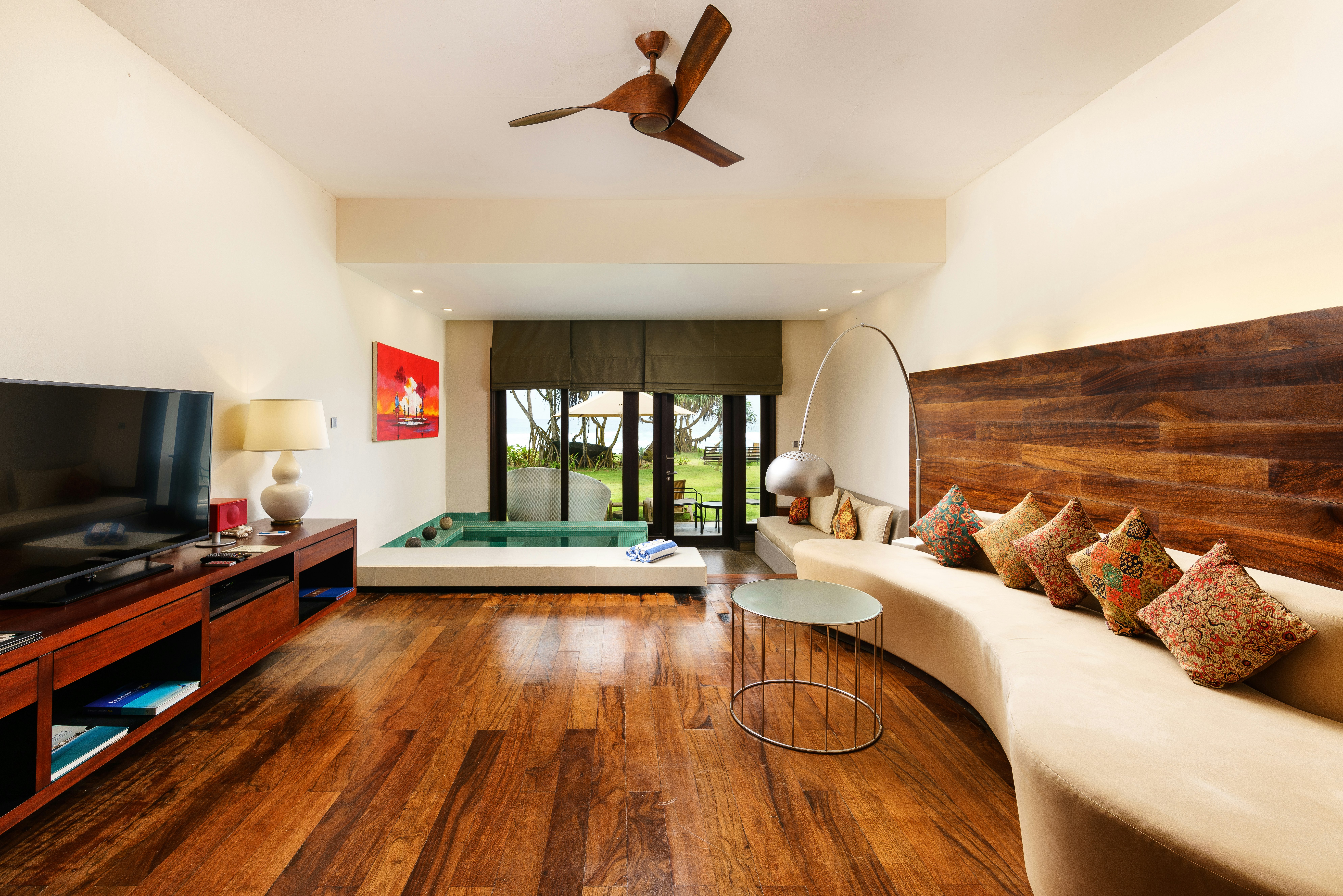 Ocean Loft Suite Living Space