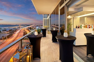 Bellas Bar Reception Set Up