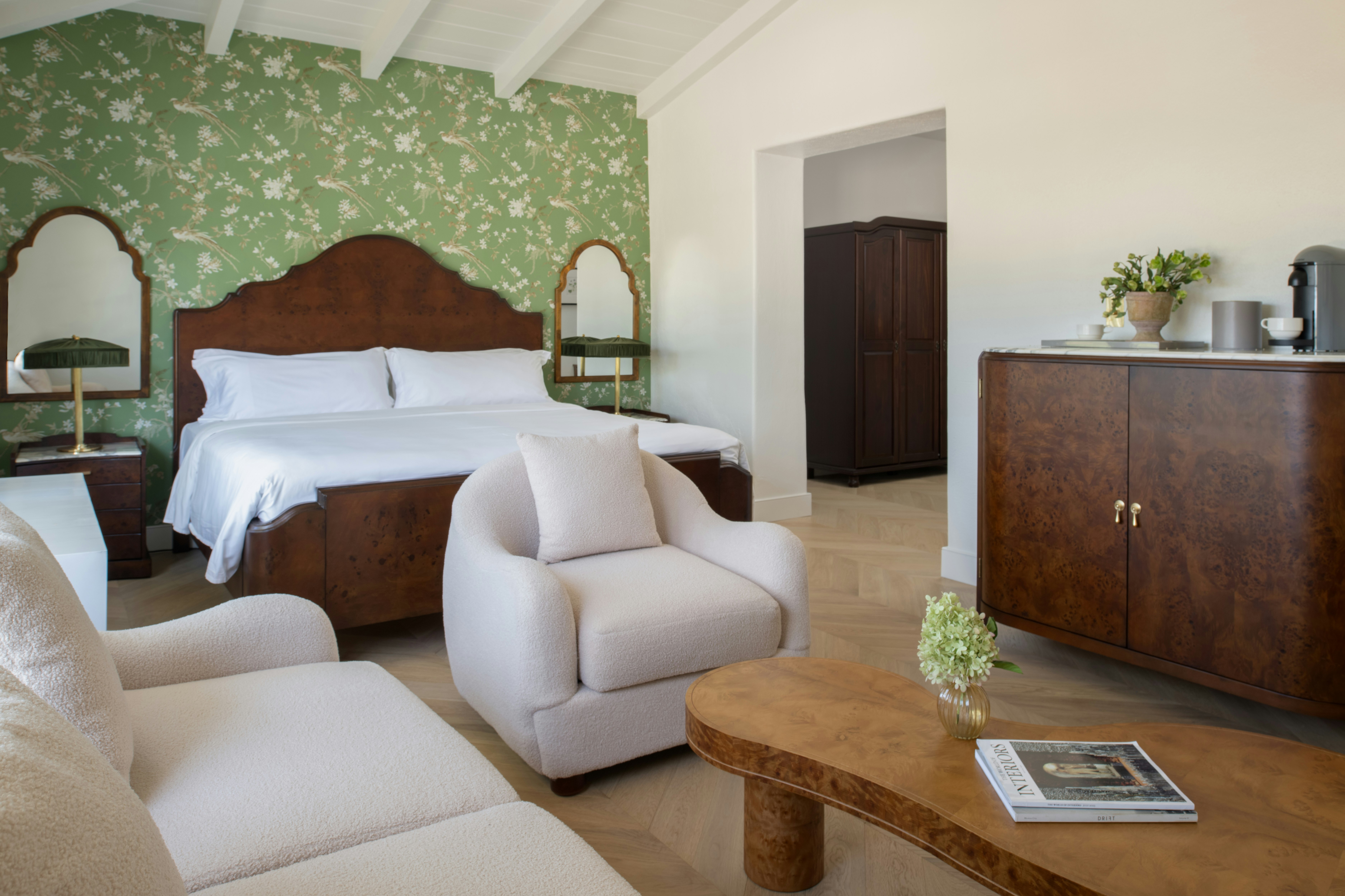 Premier King Accessible - Bedroom & Living Area