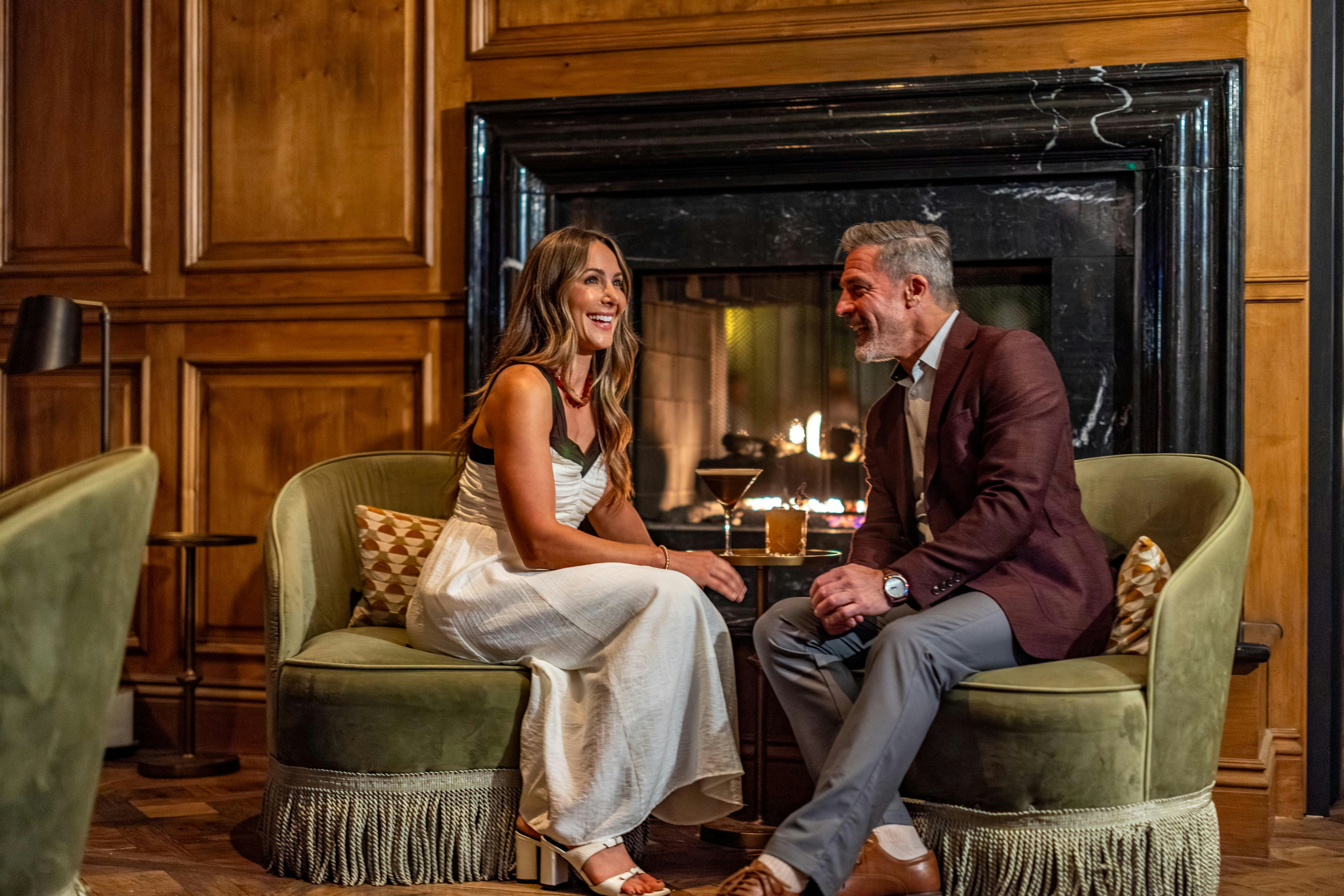 Couple at Bing's Bar