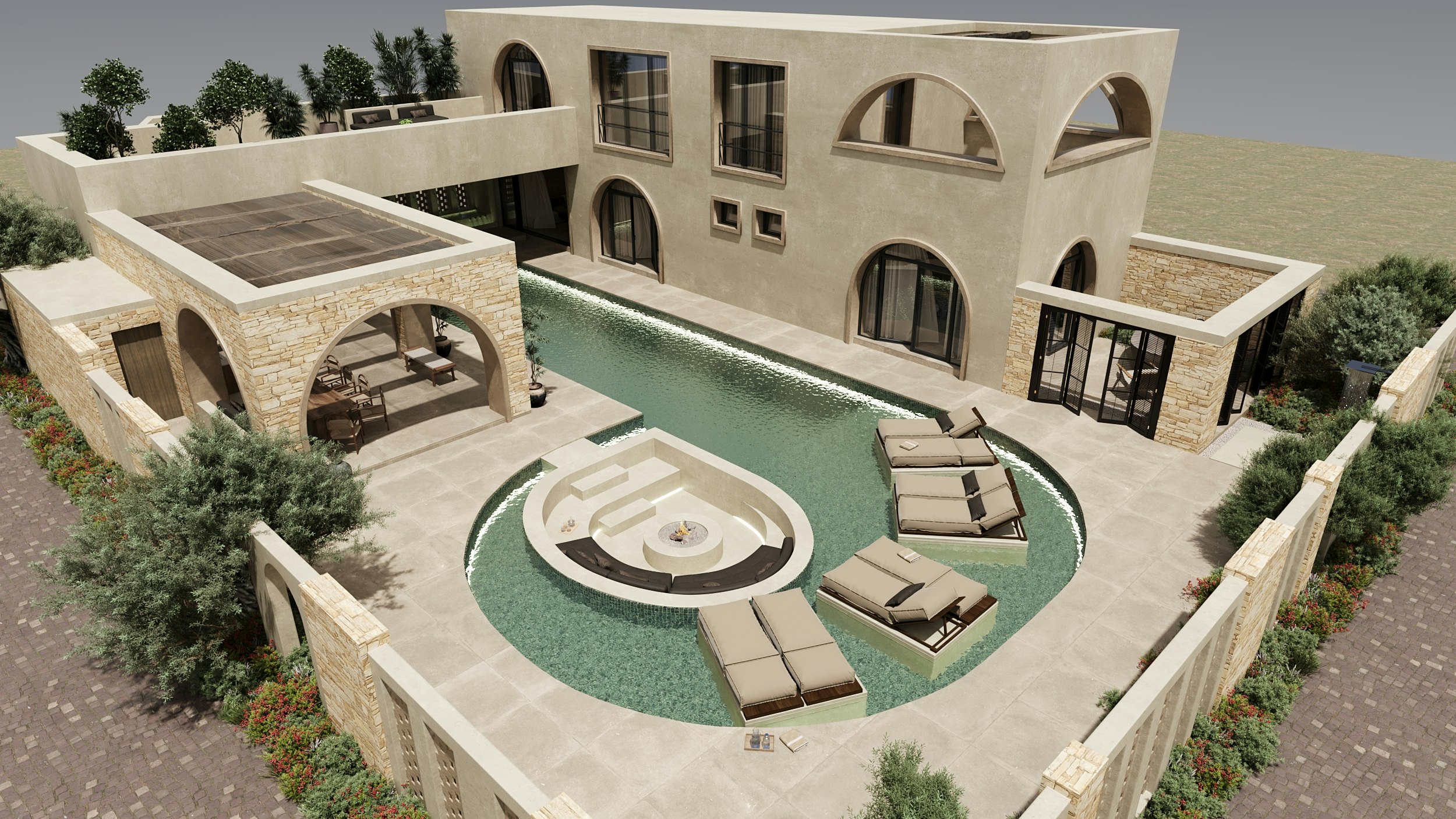 Grand Royal Villa - Pool