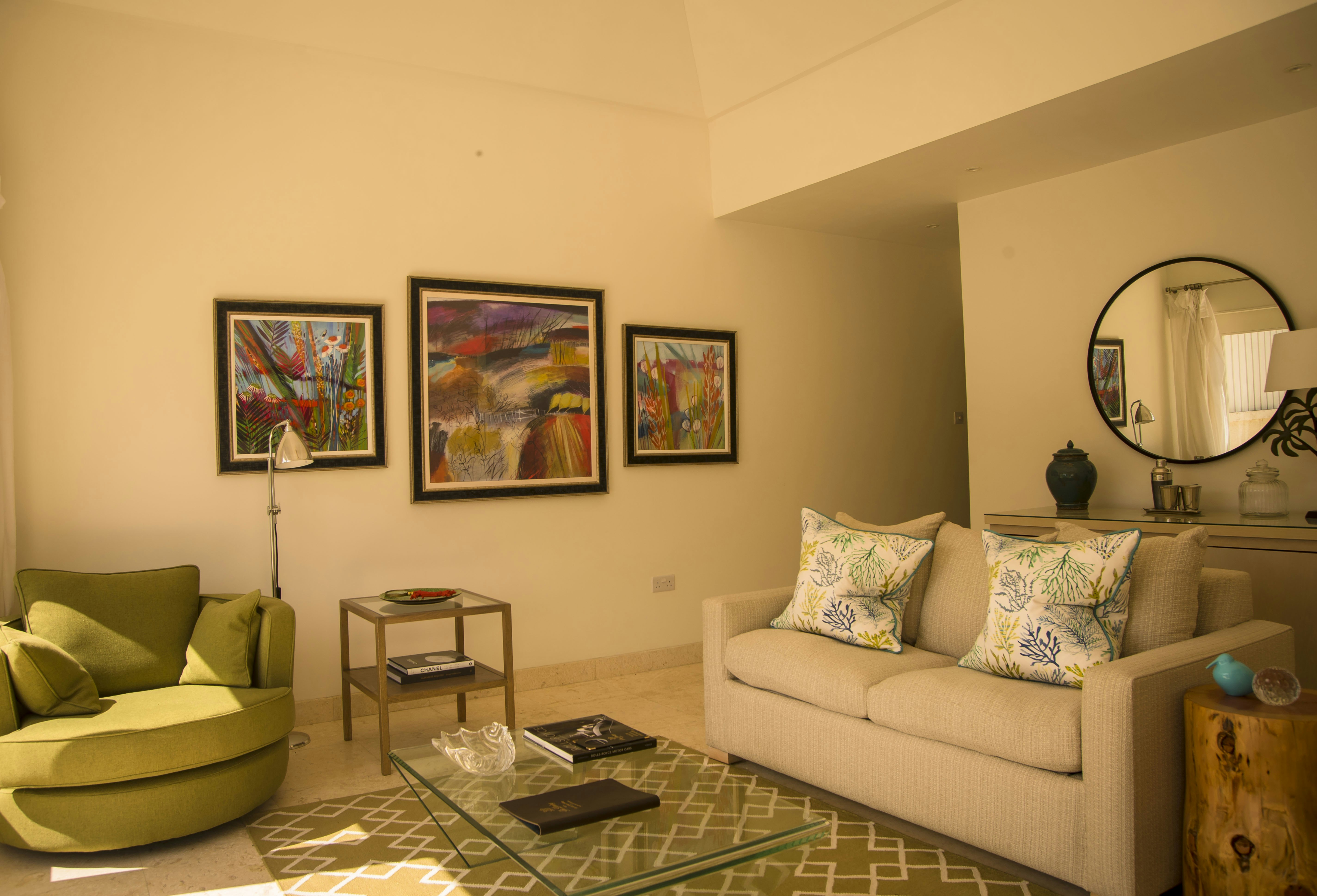 One Bedroom Villa Living Room