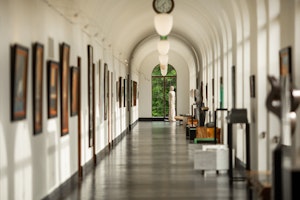 Gallery of Fine Arts Hallway