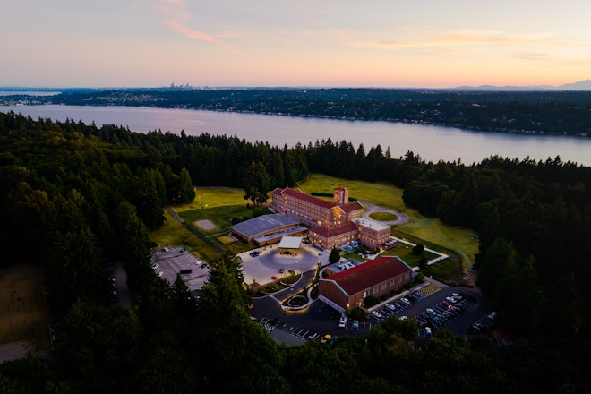 Exterior and Park - Sunset