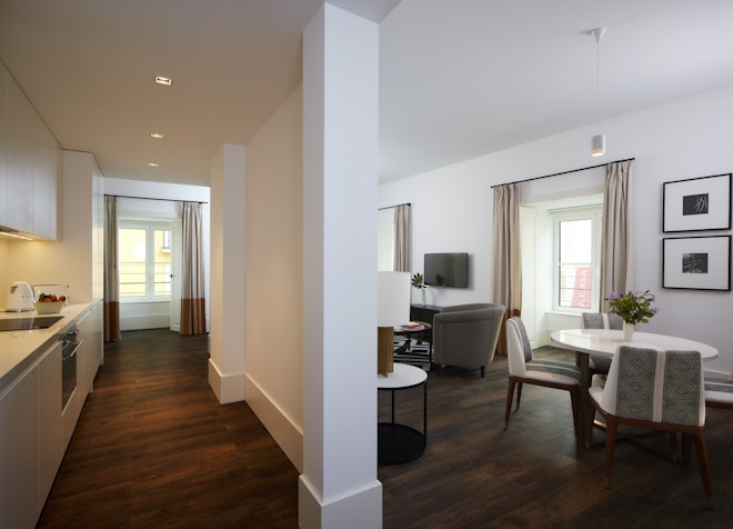 Two Bedroom Suite - Kitchen & Living Area