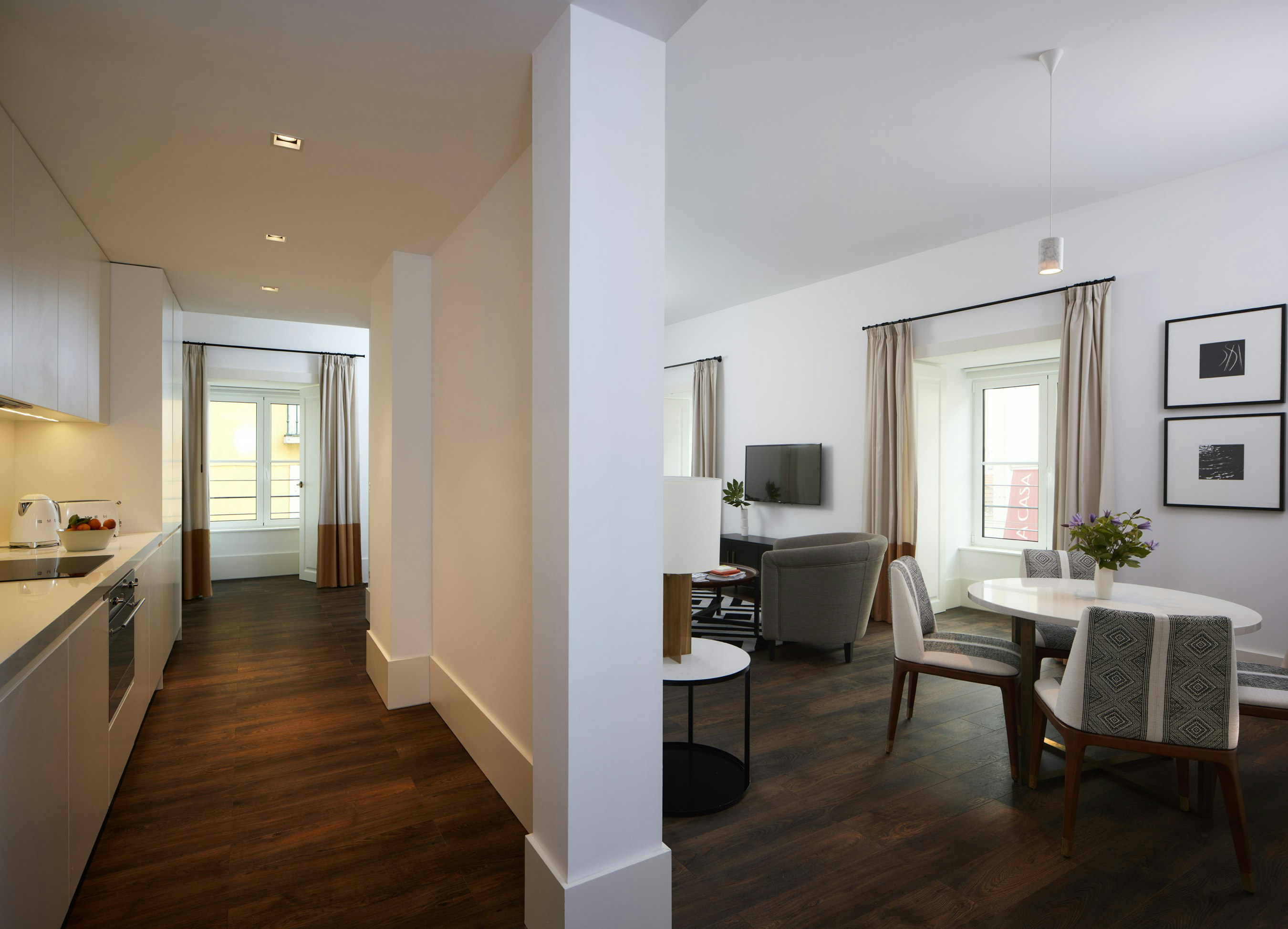 Two Bedroom Suite - Kitchen & Living Area