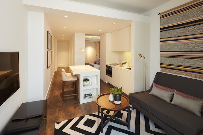 Studio - Kitchen Area