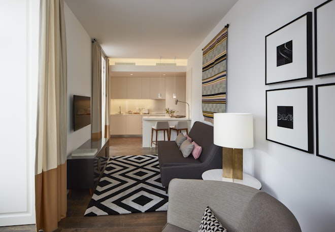 One Bedroom Suite - Living Area