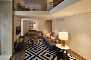 Bairro Alto Mezzanine Suite - Living Area