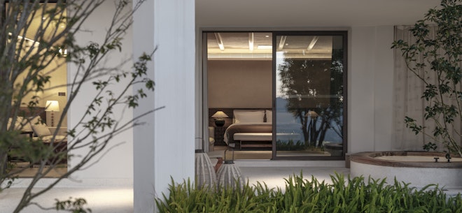 Panoramic Hot Spring Garden Room - Garden