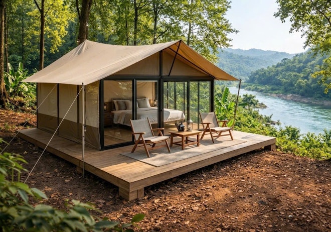 Riverfront Glamping - Exterior