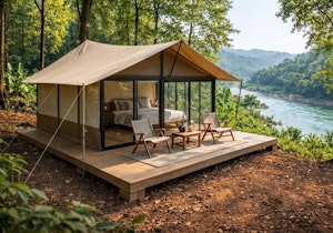 Riverfront Glamping - Exterior