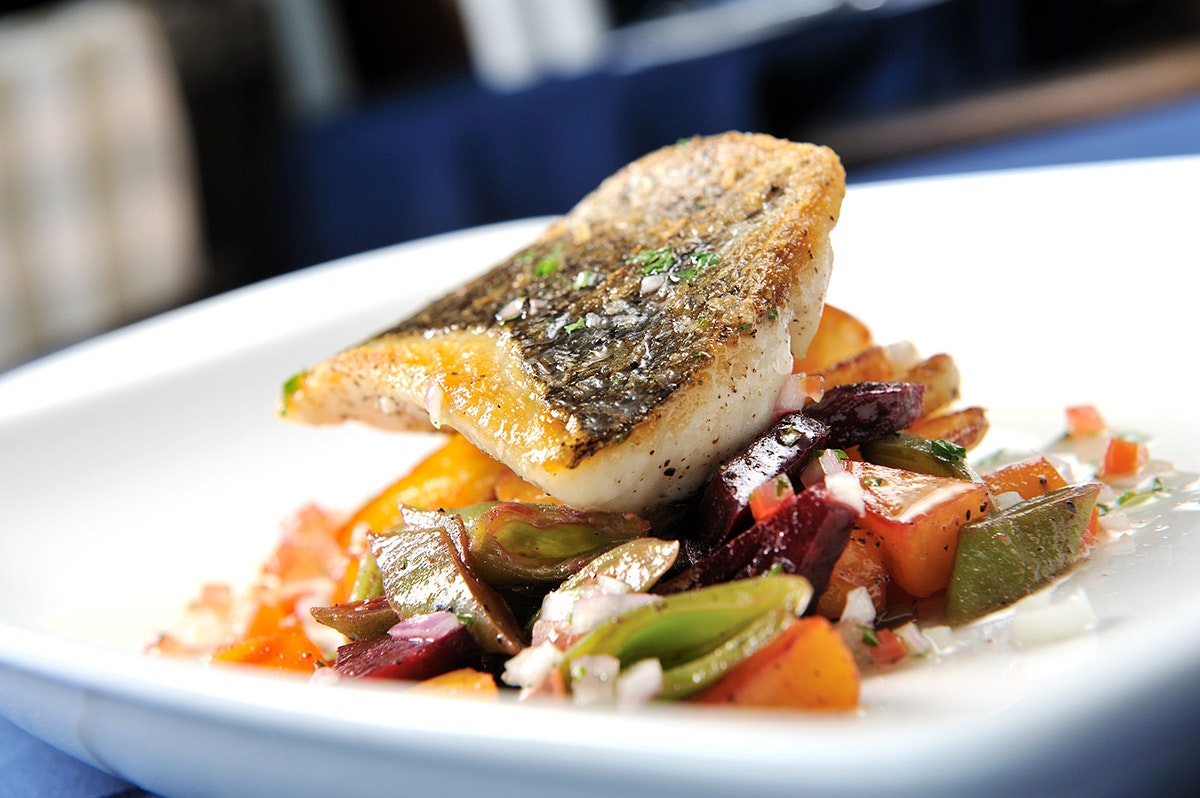 Seafood is a speciality at The Nare