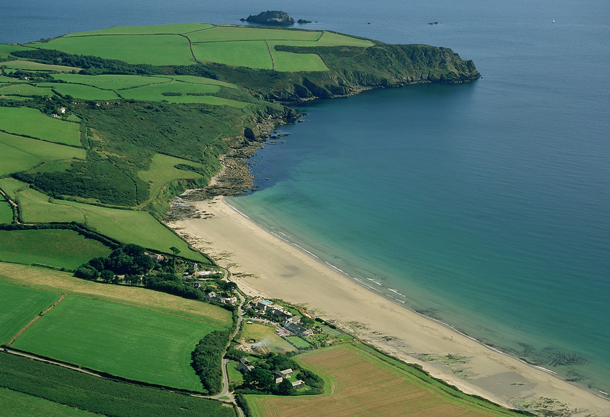 Located in a secluded bay surrounded by unspoilt c