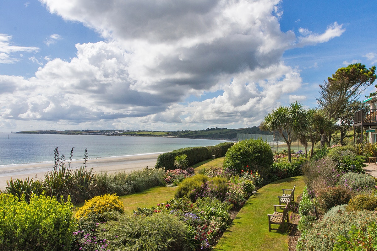 Gardens overlooking Carne Beach
