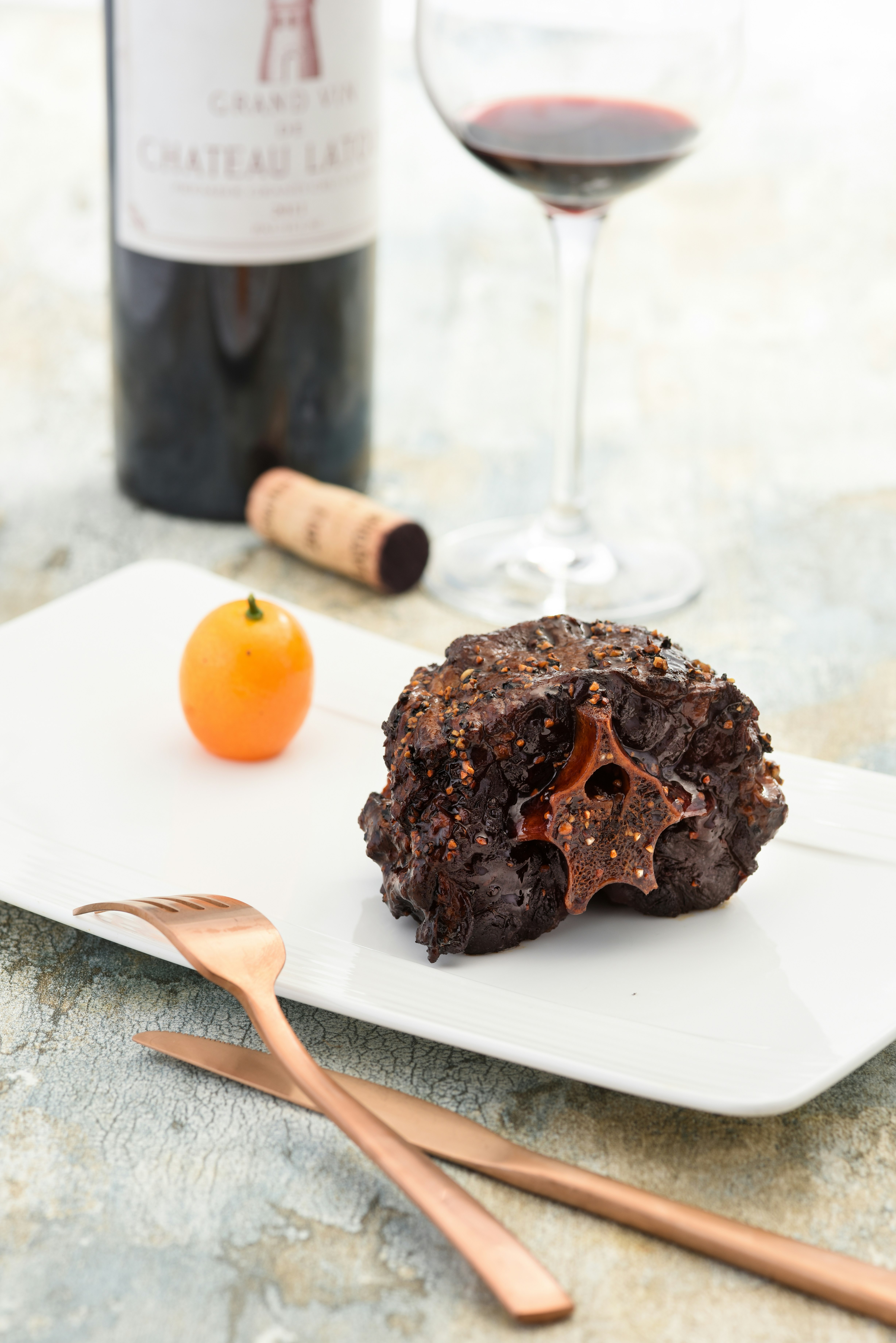 Grilled Oxtail with Black Pepper