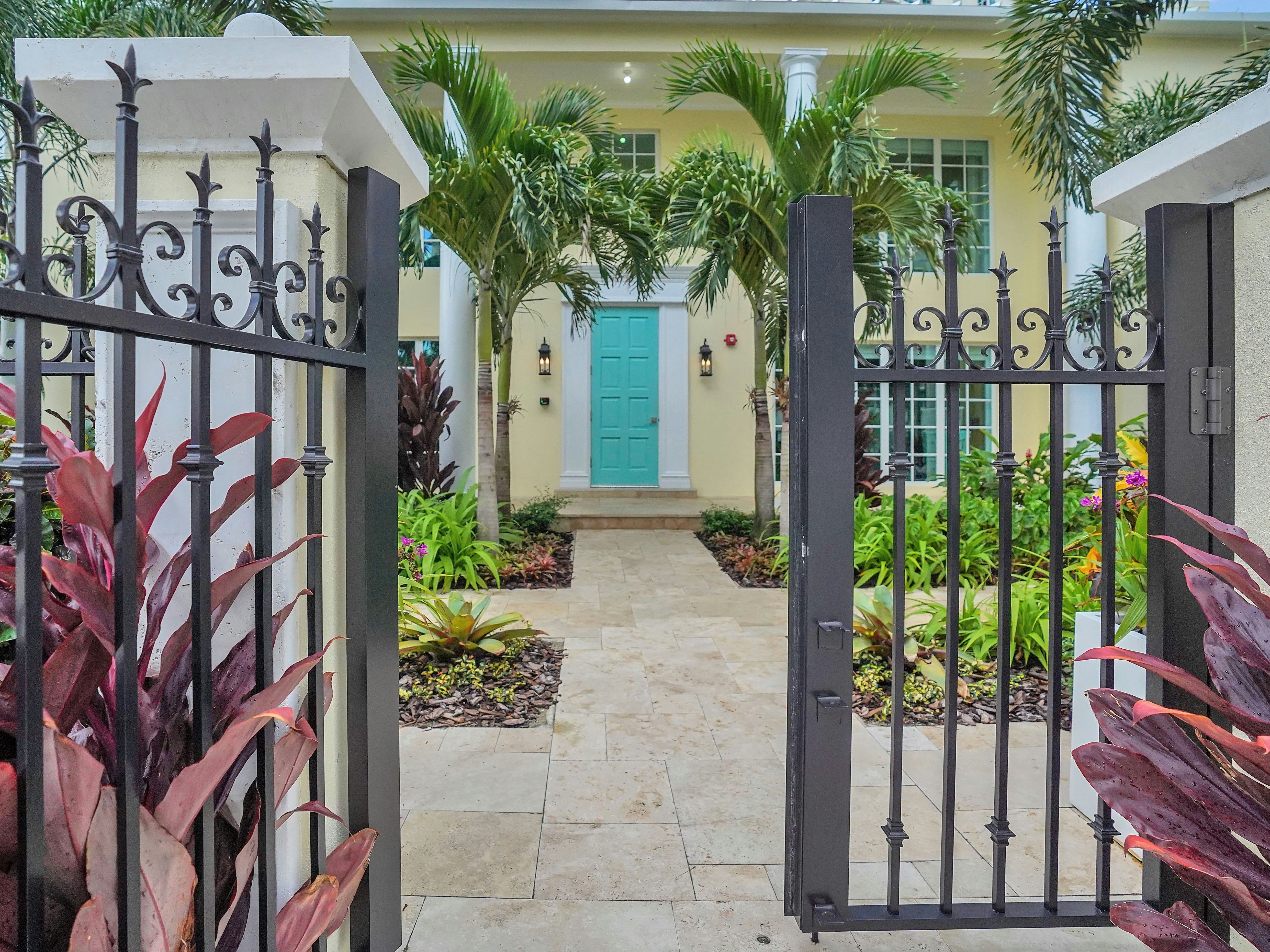 Birch House Front Gate