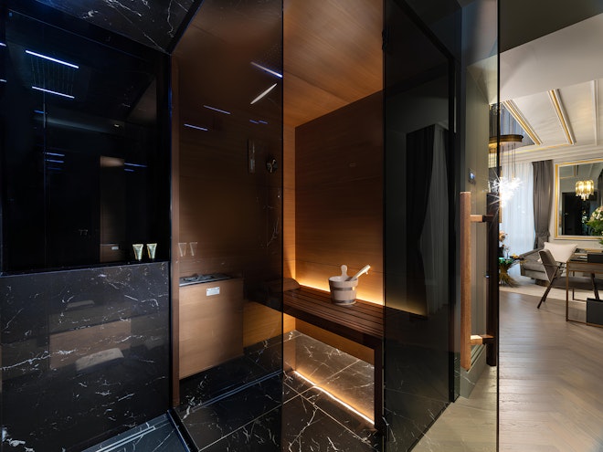 Spa Junior Suite Terrace Savage Sauna
