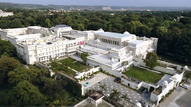 Top view of property